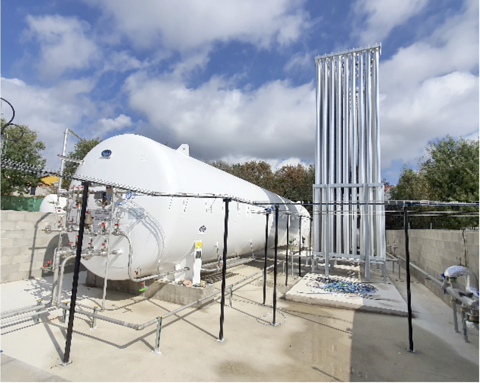Nueva planta de Gas Natural Licuado en Miraflores de la Sierra